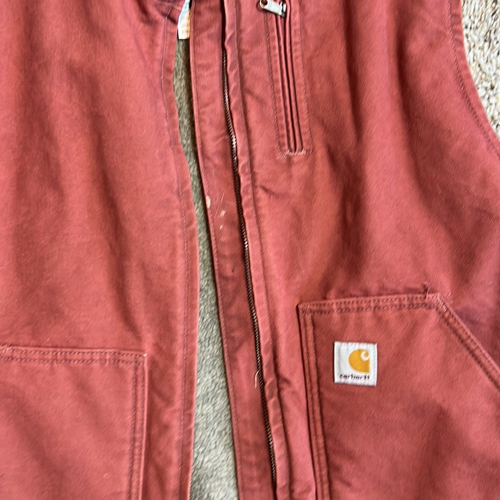 Carhartt WV001 VRS Movk Neck Vest Fleece Lined Women’s Extra Large - Picture 2 of 7